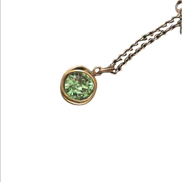 KONPLOTT Jewelry - KONPLOTT MIRANDA KO LIGHT GREEN BRASS NECKLACE  (22)